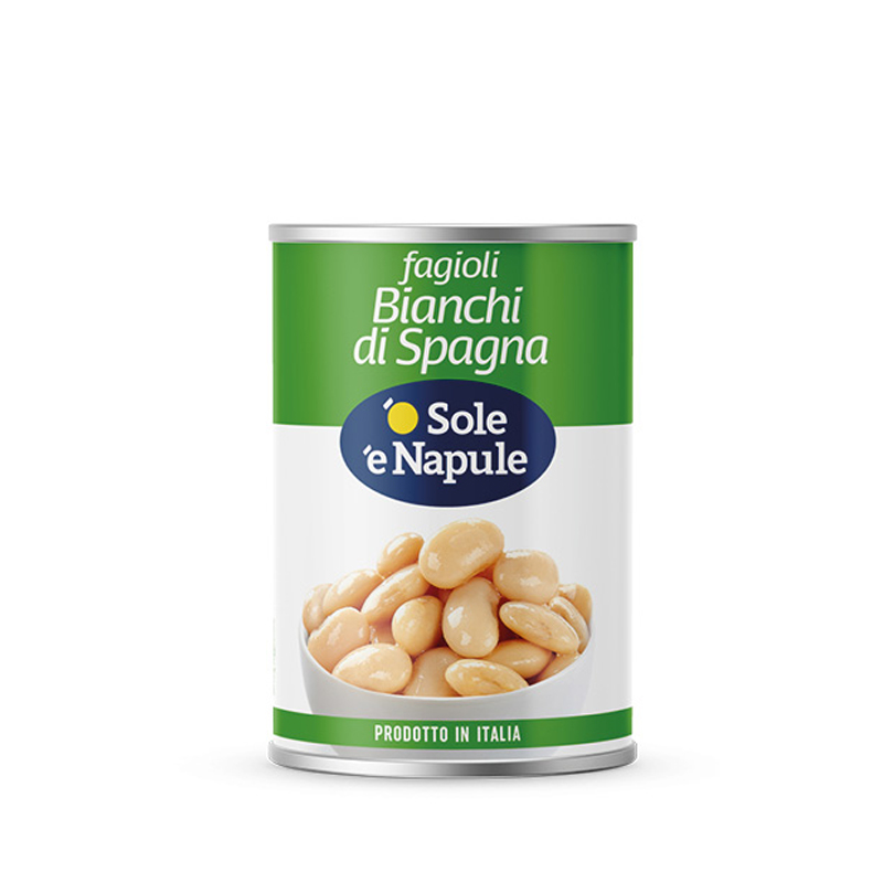O Sole e Napule Canned White Spanish Beans MSM Fine Foods